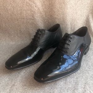 Mezlan Formal Lace Up Patent Shoe